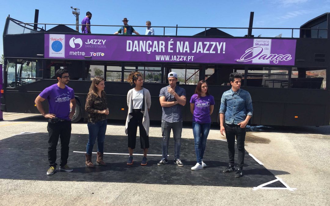 Celebration of the International Dance Day in partnership with Rock in Rio Lisboa and Jazzy