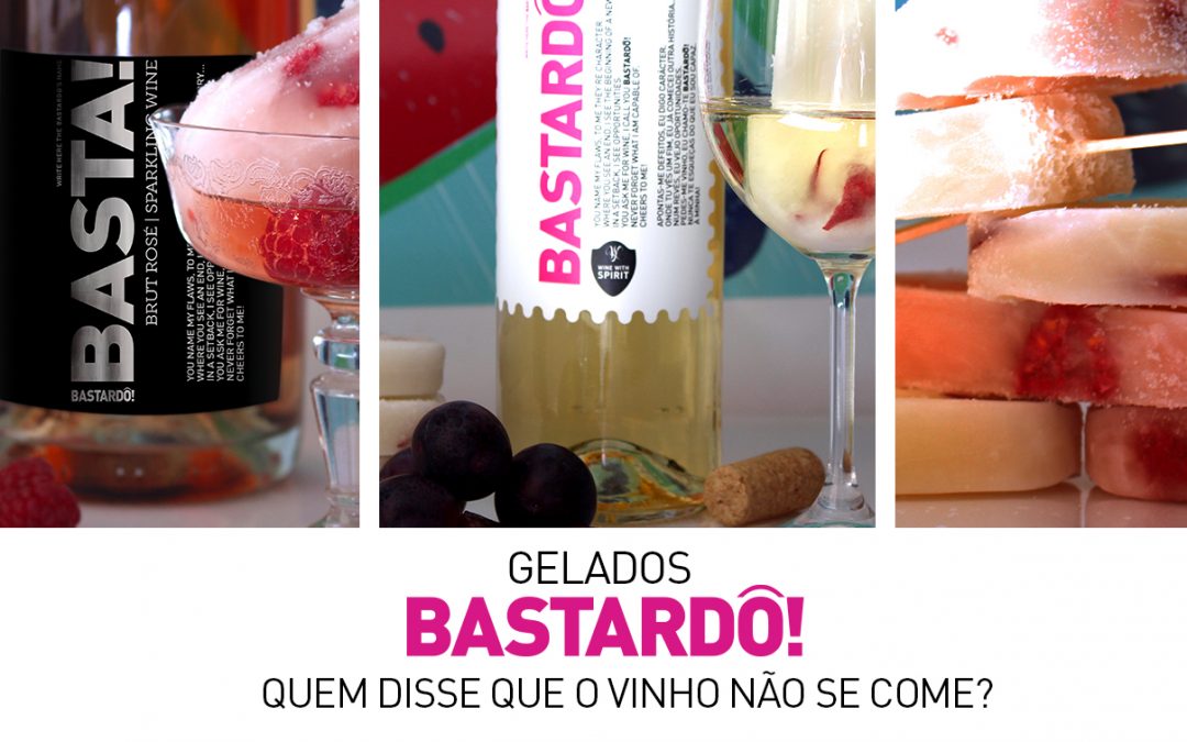 Bastardô! ice creams, who says we cannot eat wine?