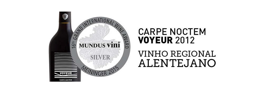 Mundus Vini awarded Carpe Noctem Voyeur with a silver medal