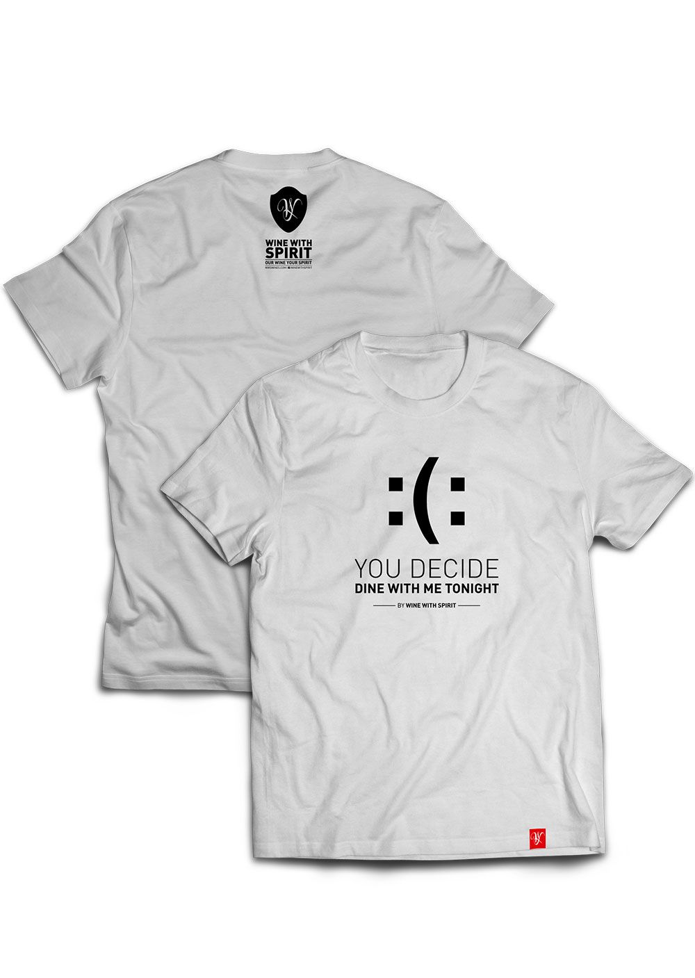 tshirt you decide enotainment merchandise wine with spirit