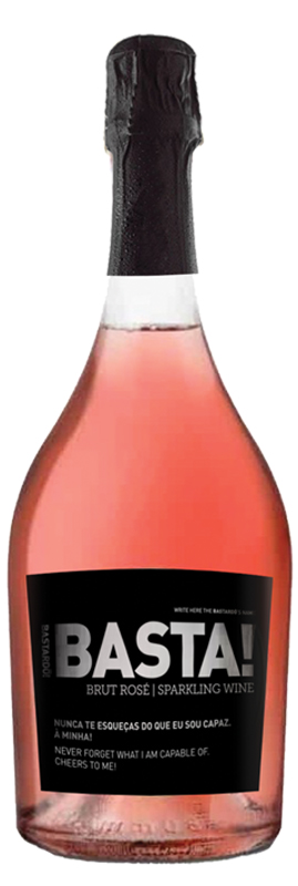 basta brut rose sparkling wine wine with spirit